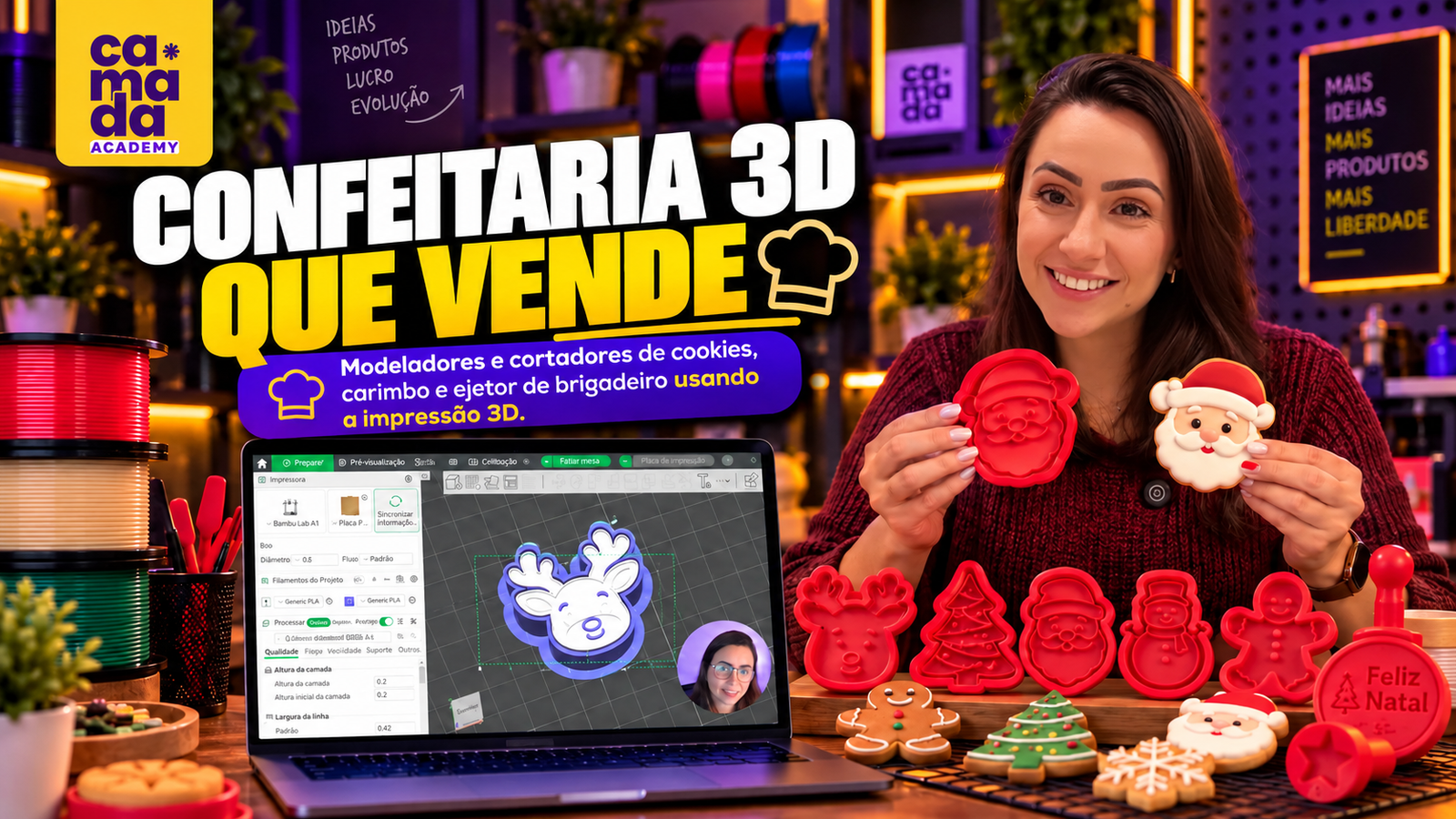 Confeitaria 3d que Vende
