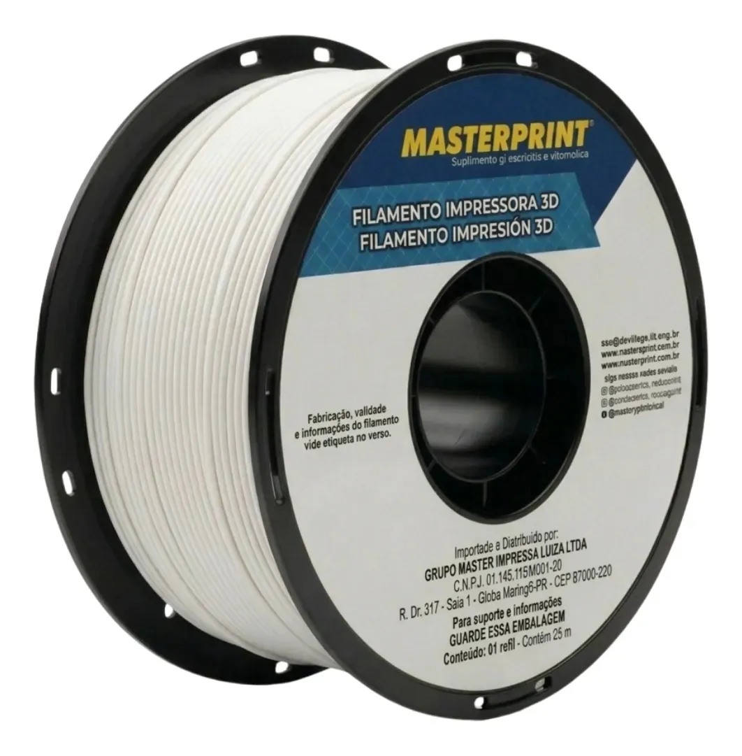 Filamento Masterprint  PLA Fosco 1.75mm 1kg