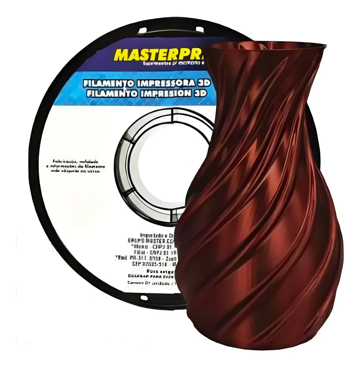 Filamento Masterprint  PLA Silk 1.75mm 1kg