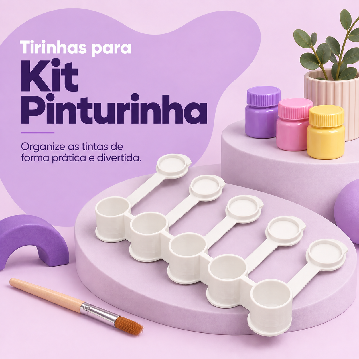 Tirinhas para Kit Pinturinha